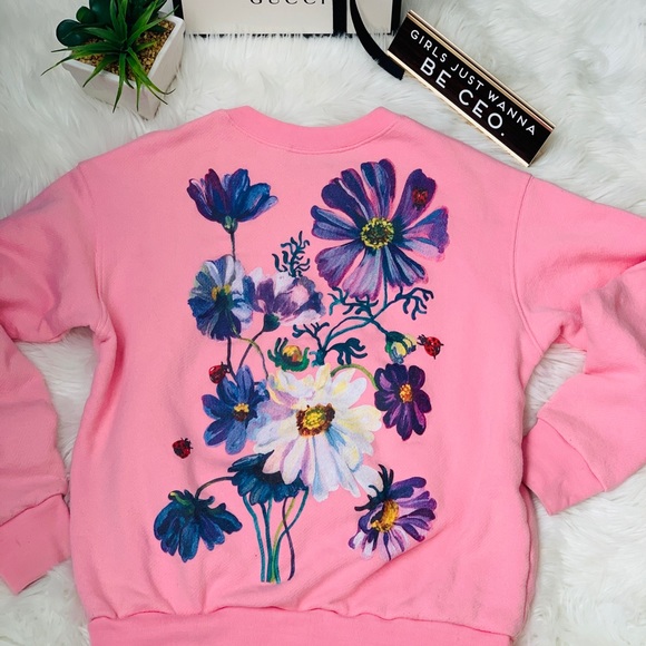 🍾🥂SOLD!🥳 Gucci Fawn Sweatshirt - Picture 3 of 9